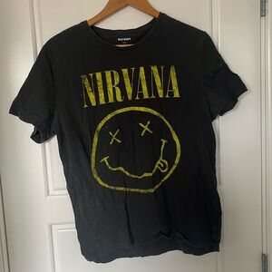 Old Navy Nirvana tee. Large.